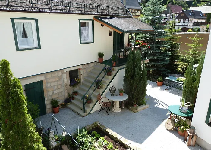 Villa Ferienhäusel am Malerweg mit Terrasse Bad Schandau